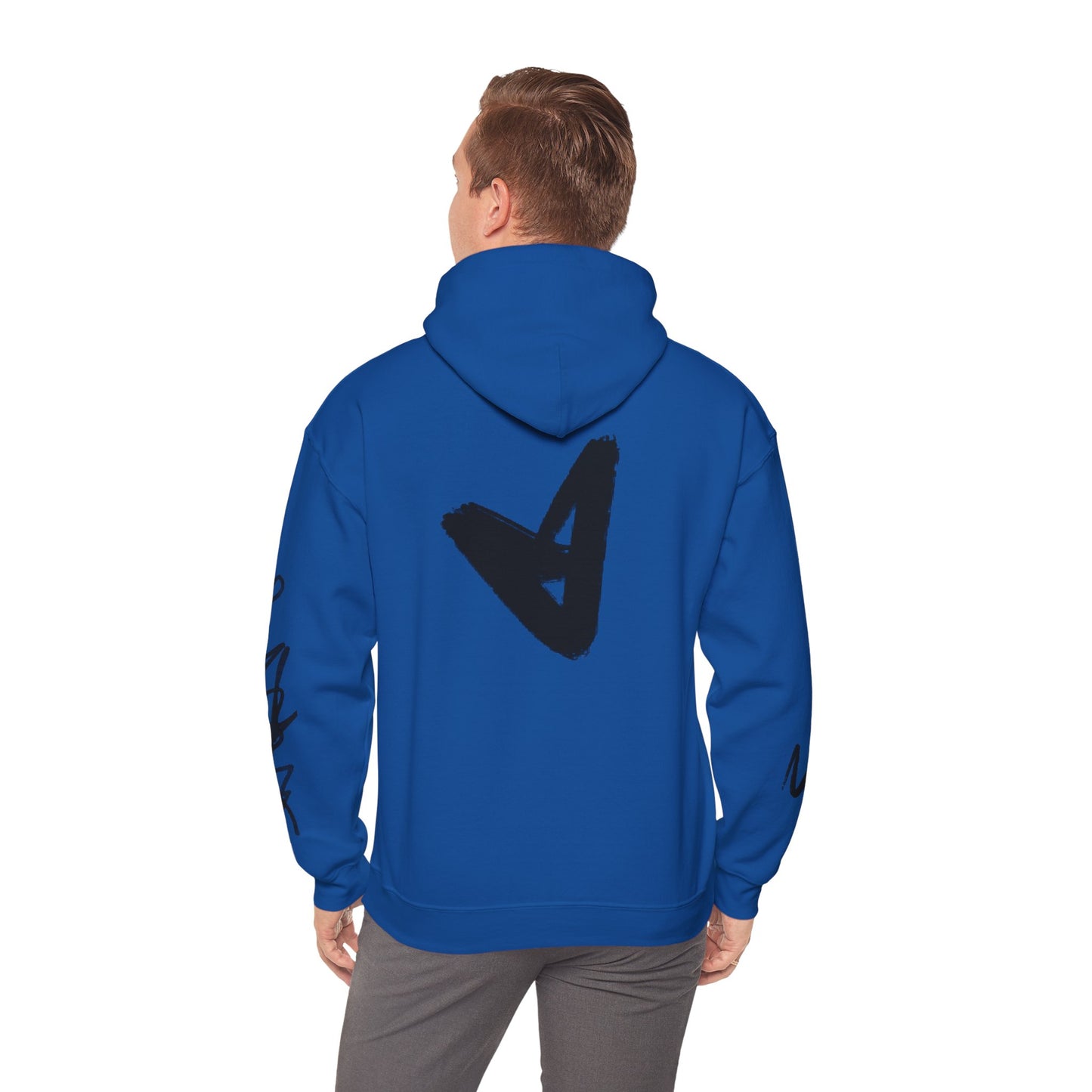 Black hart hoddie