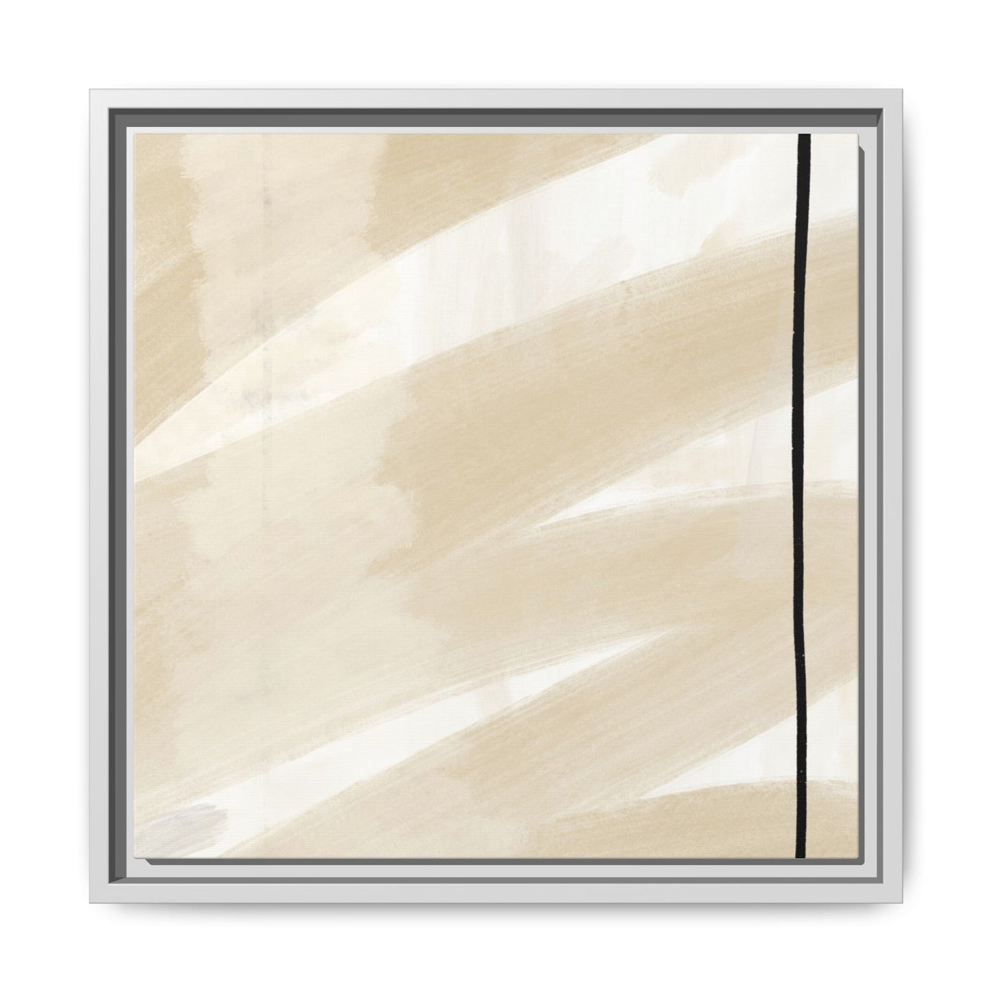 Modern Abstract Framed Canvas Art - Multi-color Wall Decor