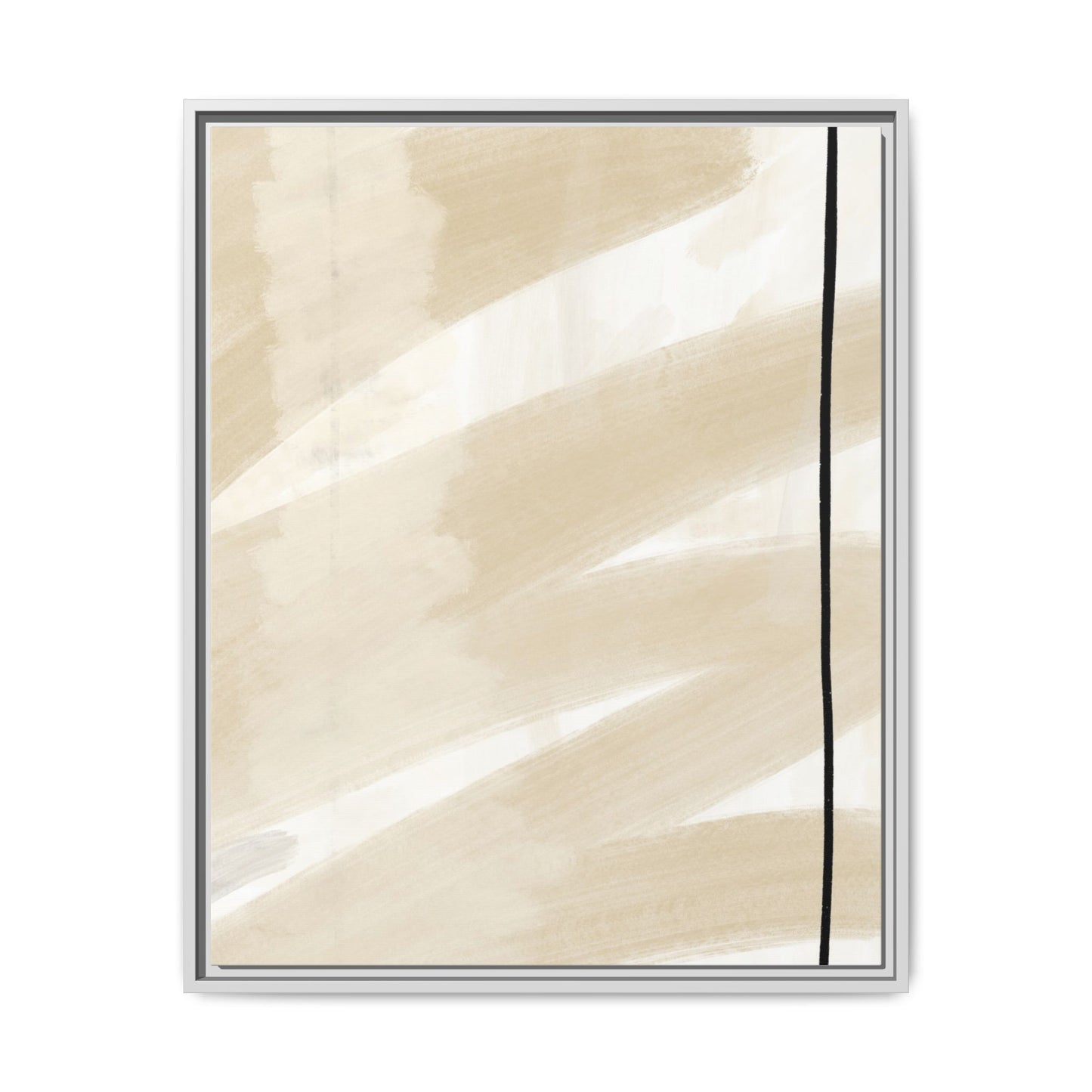 Modern Abstract Framed Canvas Art - Multi-color Wall Decor