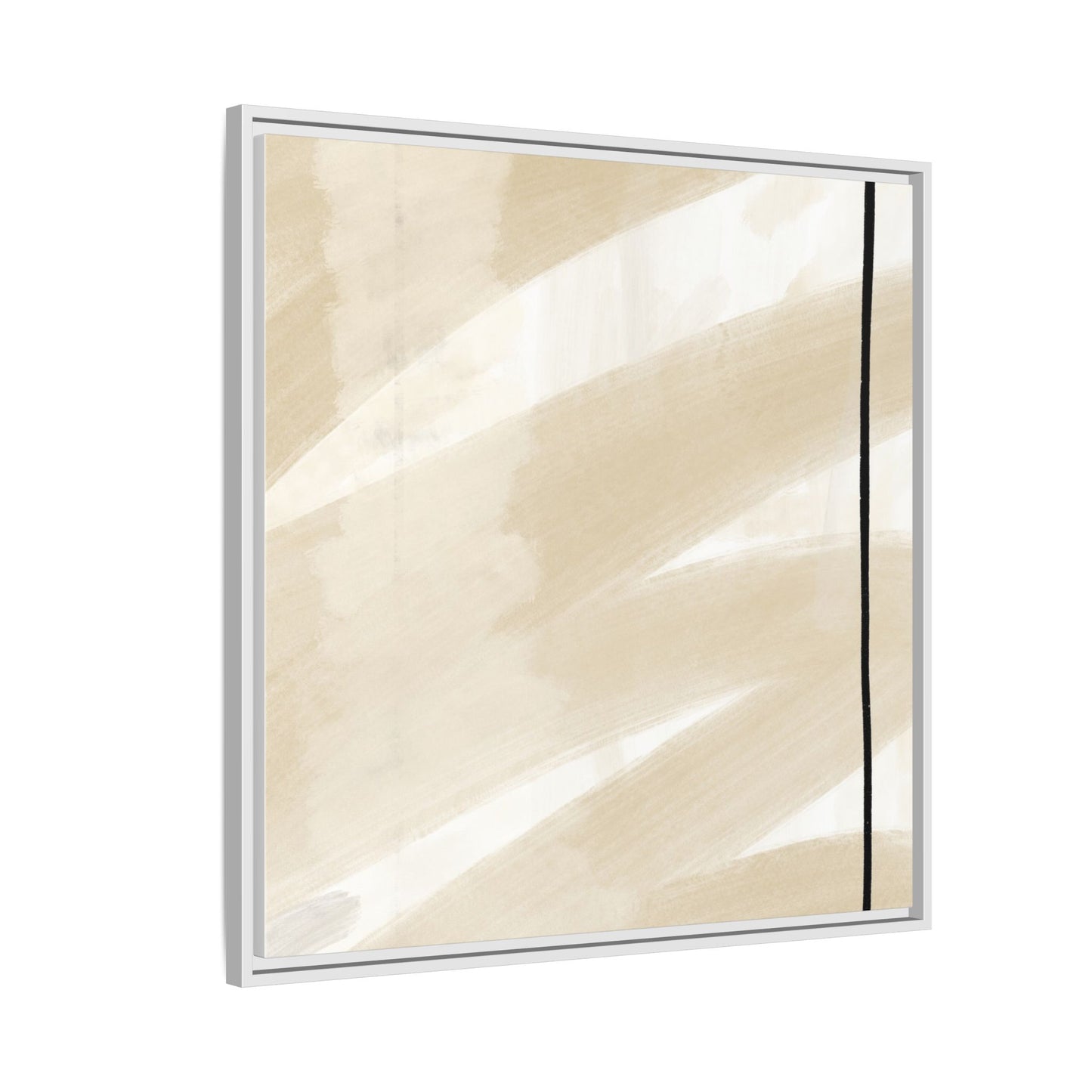 Modern Abstract Framed Canvas Art - Multi-color Wall Decor