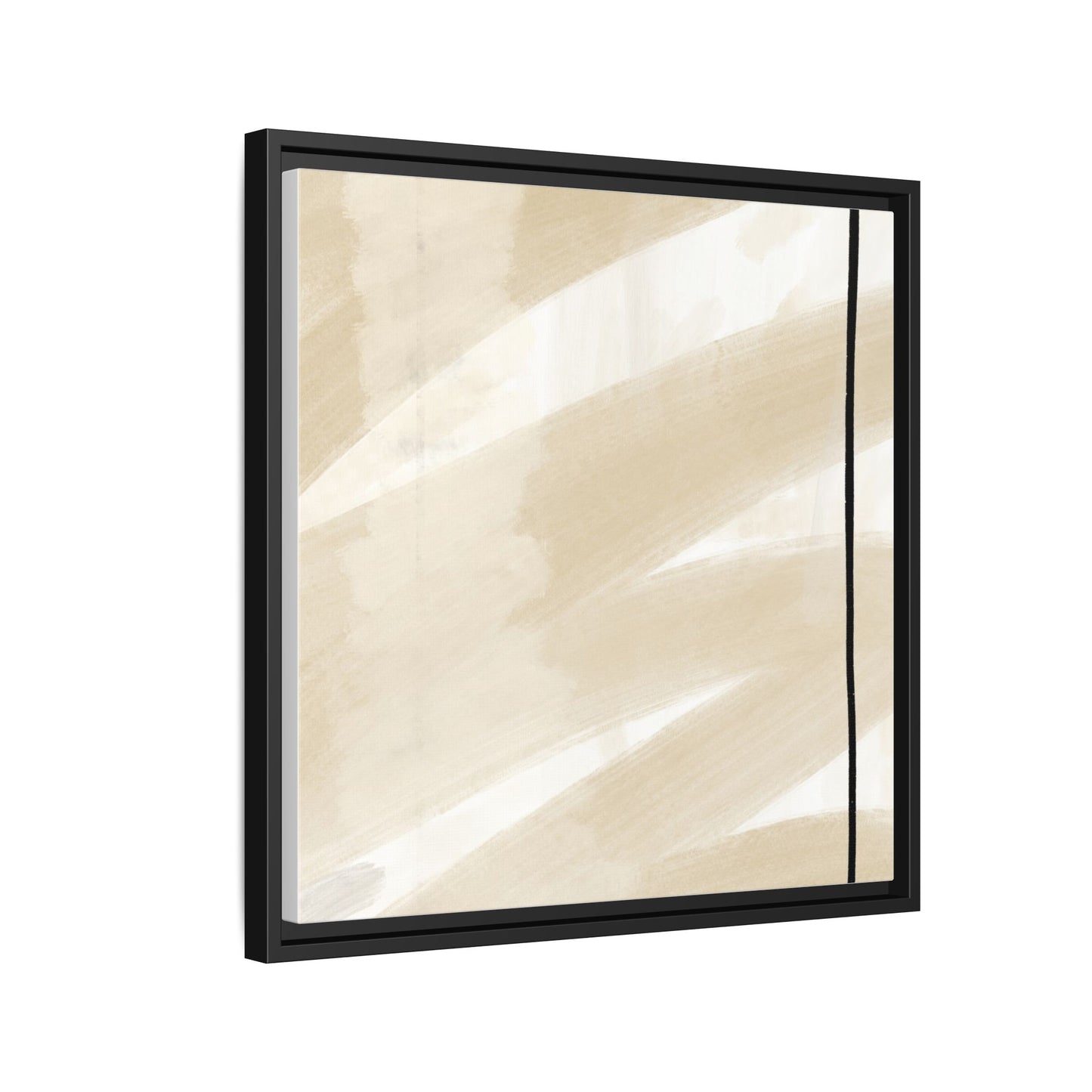 Modern Abstract Framed Canvas Art - Multi-color Wall Decor
