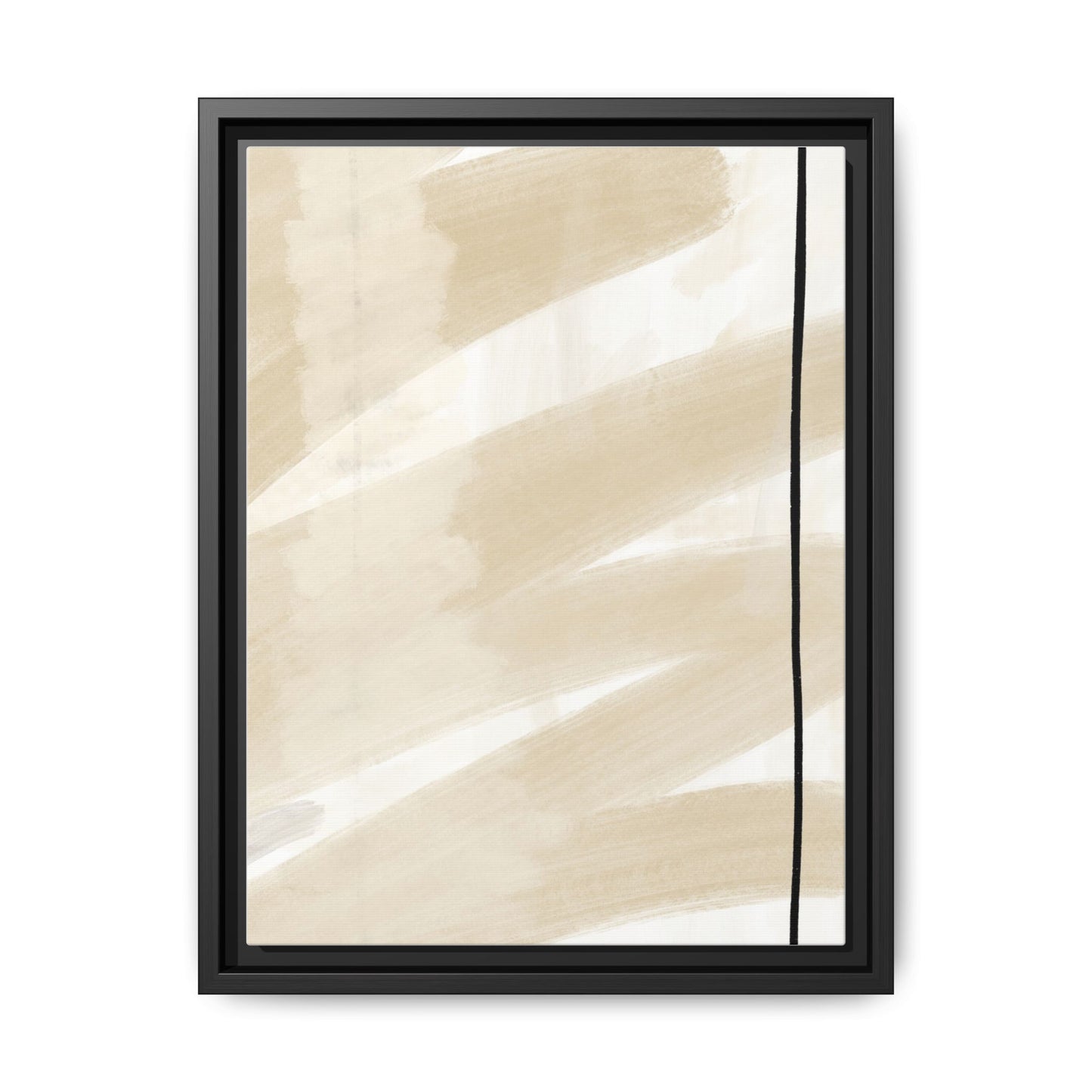 Modern Abstract Framed Canvas Art - Multi-color Wall Decor