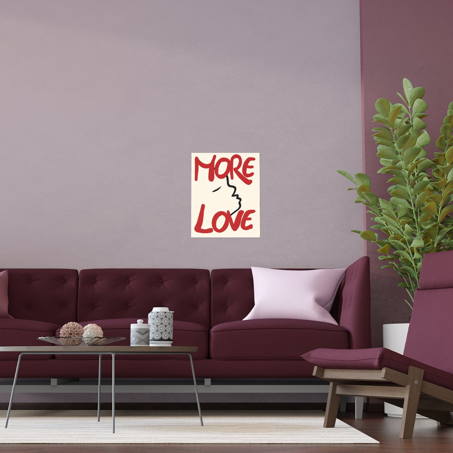 More Love Silk Poster