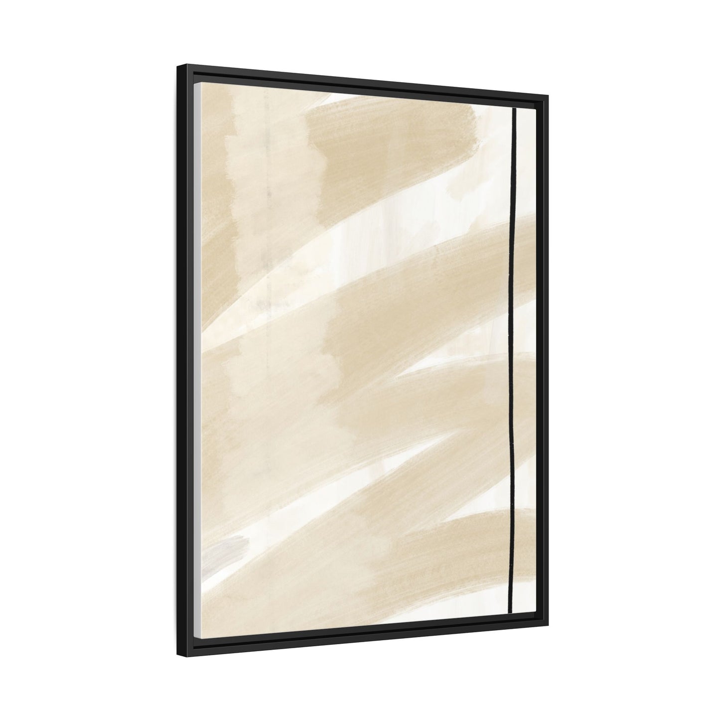 Modern Abstract Framed Canvas Art - Multi-color Wall Decor