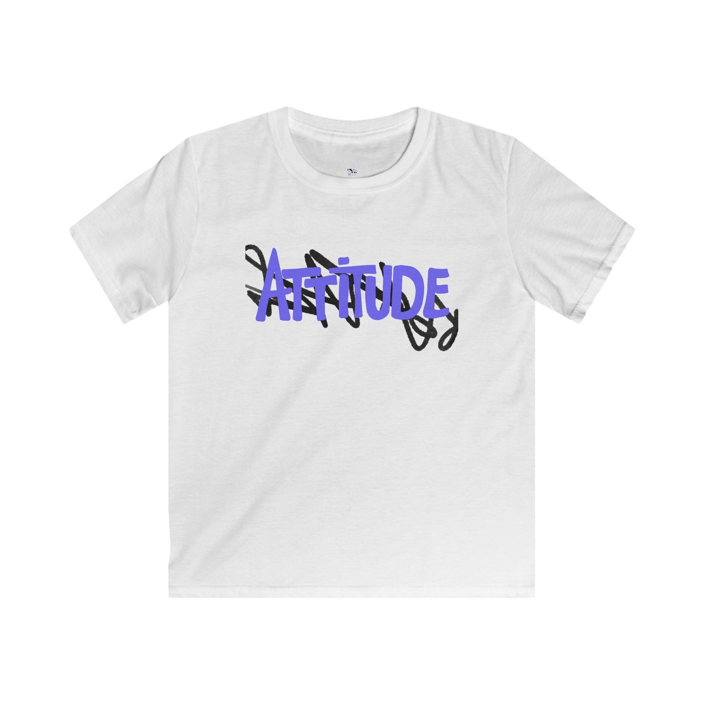 Kids' Attitude Graphic Tee - Cool & Simple Style for Young Trendsetters