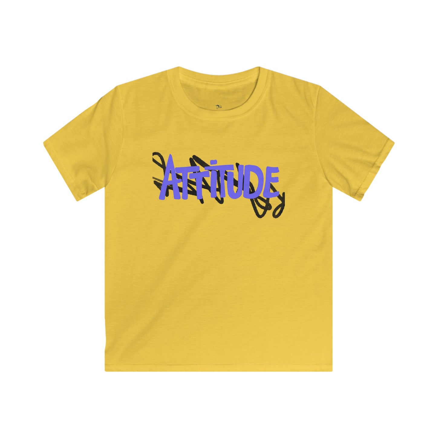 Kids' Attitude Graphic Tee - Cool & Simple Style for Young Trendsetters