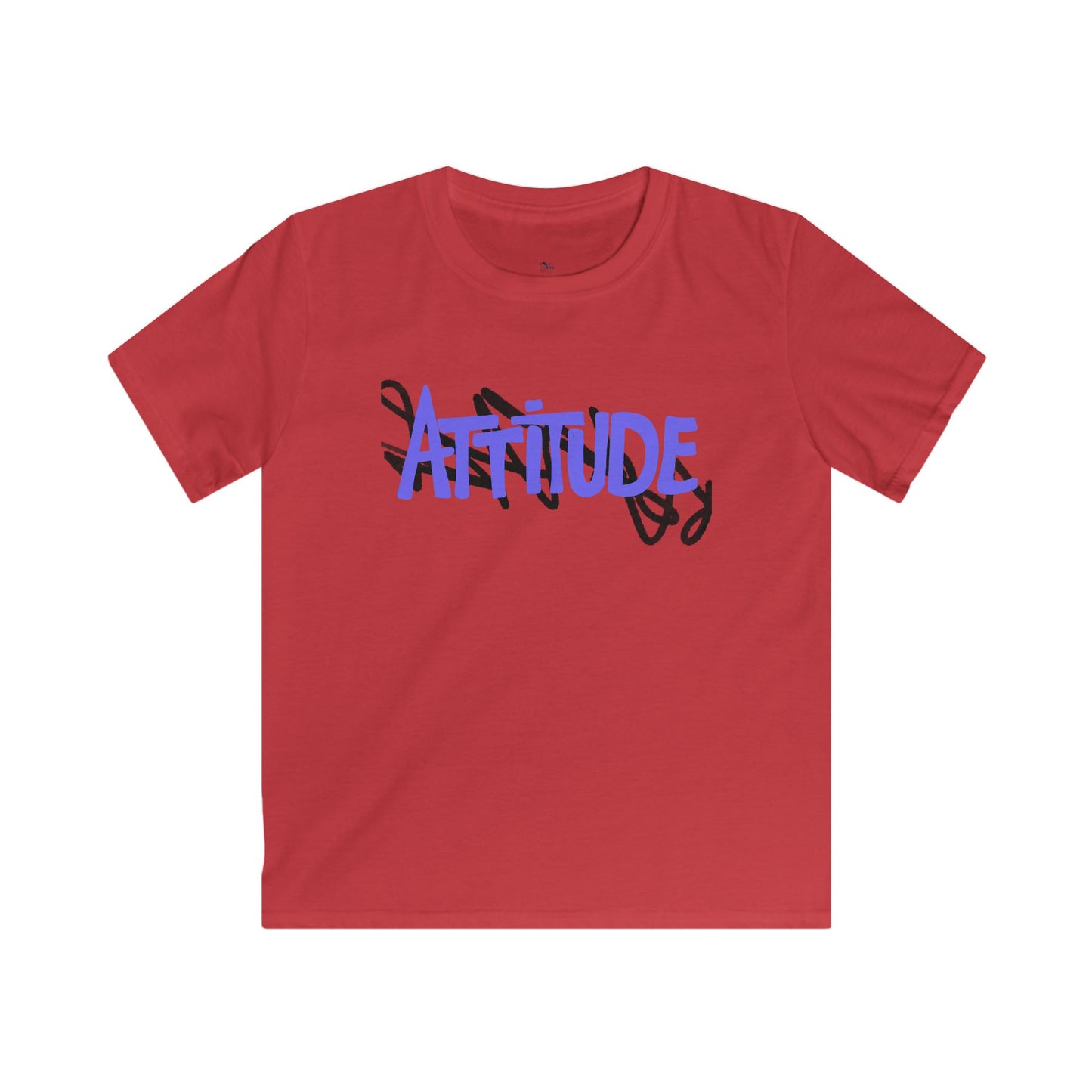 Kids' Attitude Graphic Tee - Cool & Simple Style for Young Trendsetters