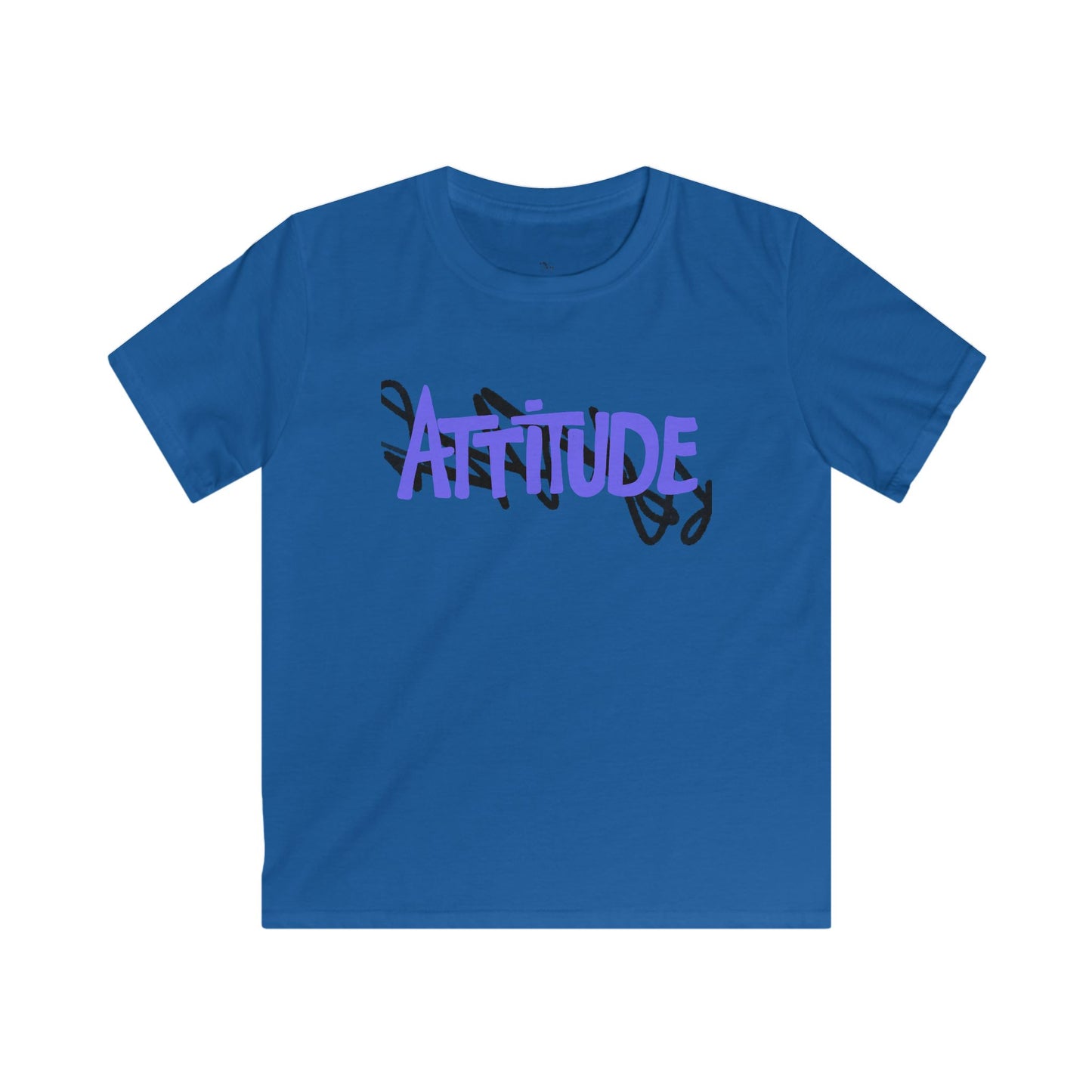 Kids' Attitude Graphic Tee - Cool & Simple Style for Young Trendsetters