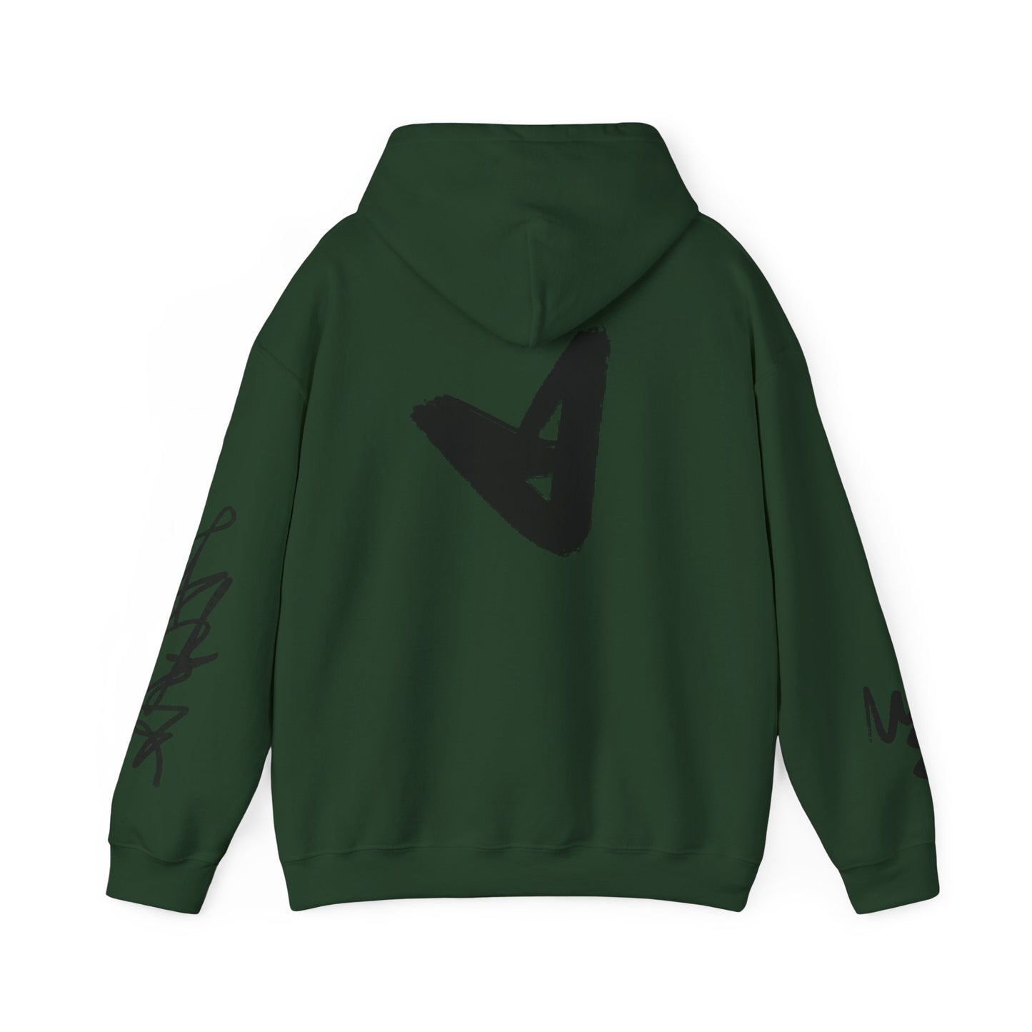 Black hart hoddie