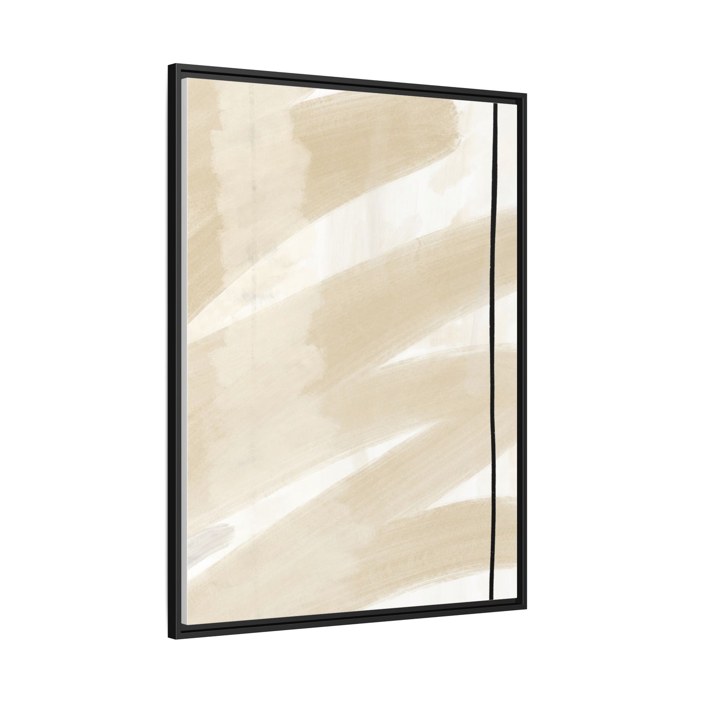 Modern Abstract Framed Canvas Art - Multi-color Wall Decor
