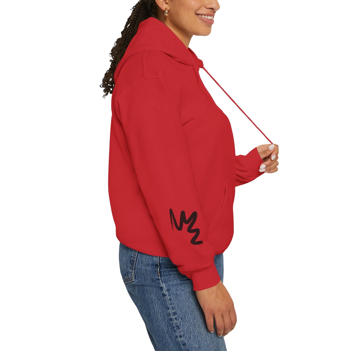 Black hart hoddie