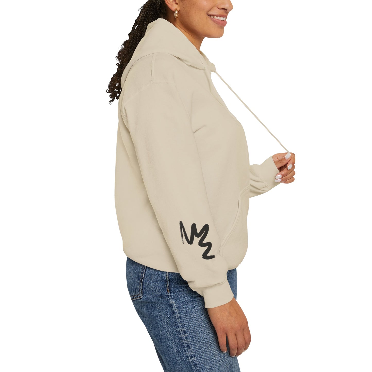 Black hart hoddie
