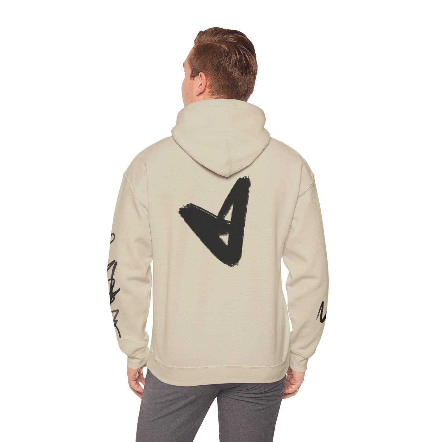Black hart hoddie