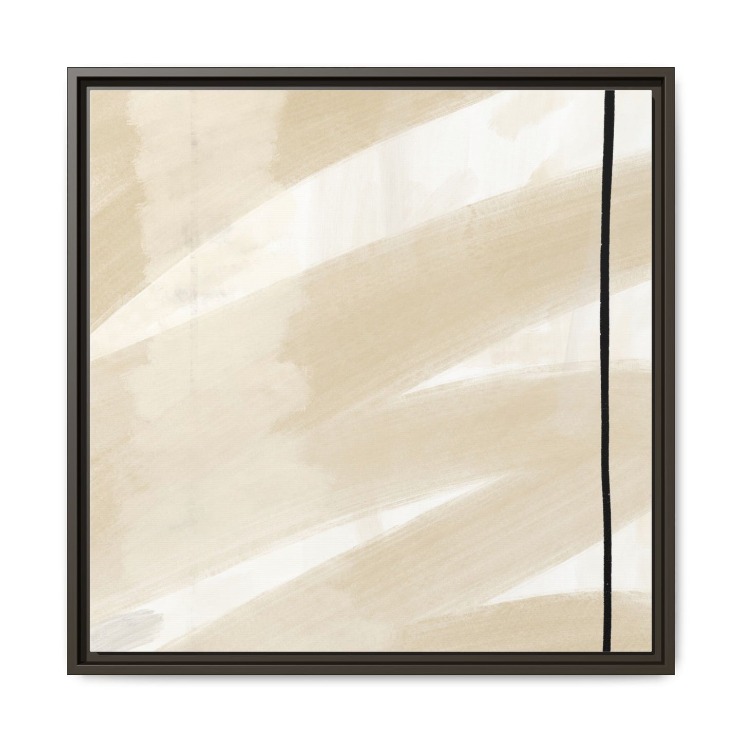 Modern Abstract Framed Canvas Art - Multi-color Wall Decor