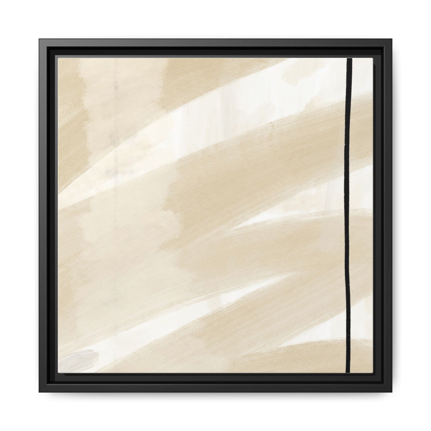 Modern Abstract Framed Canvas Art - Multi-color Wall Decor