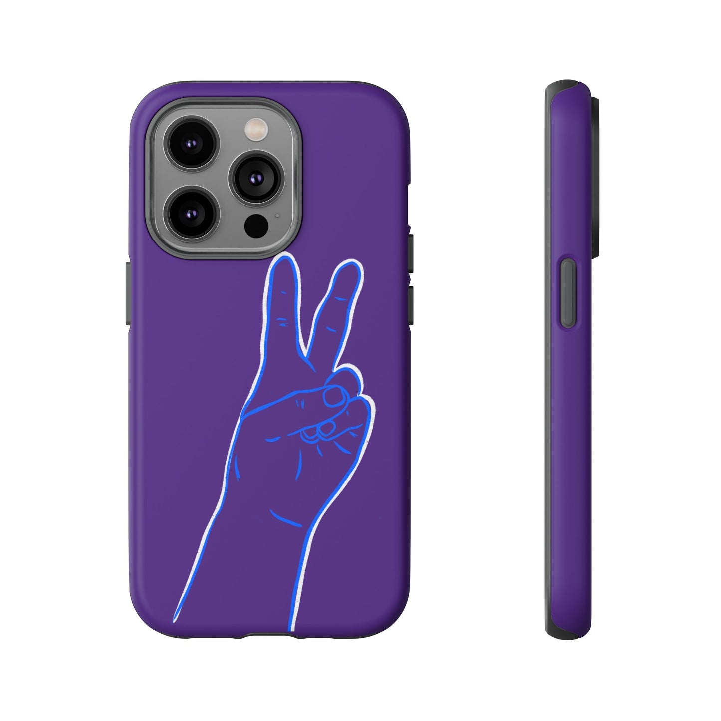 Vibrant Peace Gesture Phone Case