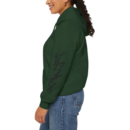 Black hart hoddie