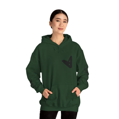 Black hart hoddie