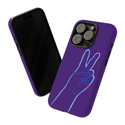 Vibrant Peace Gesture Phone Case