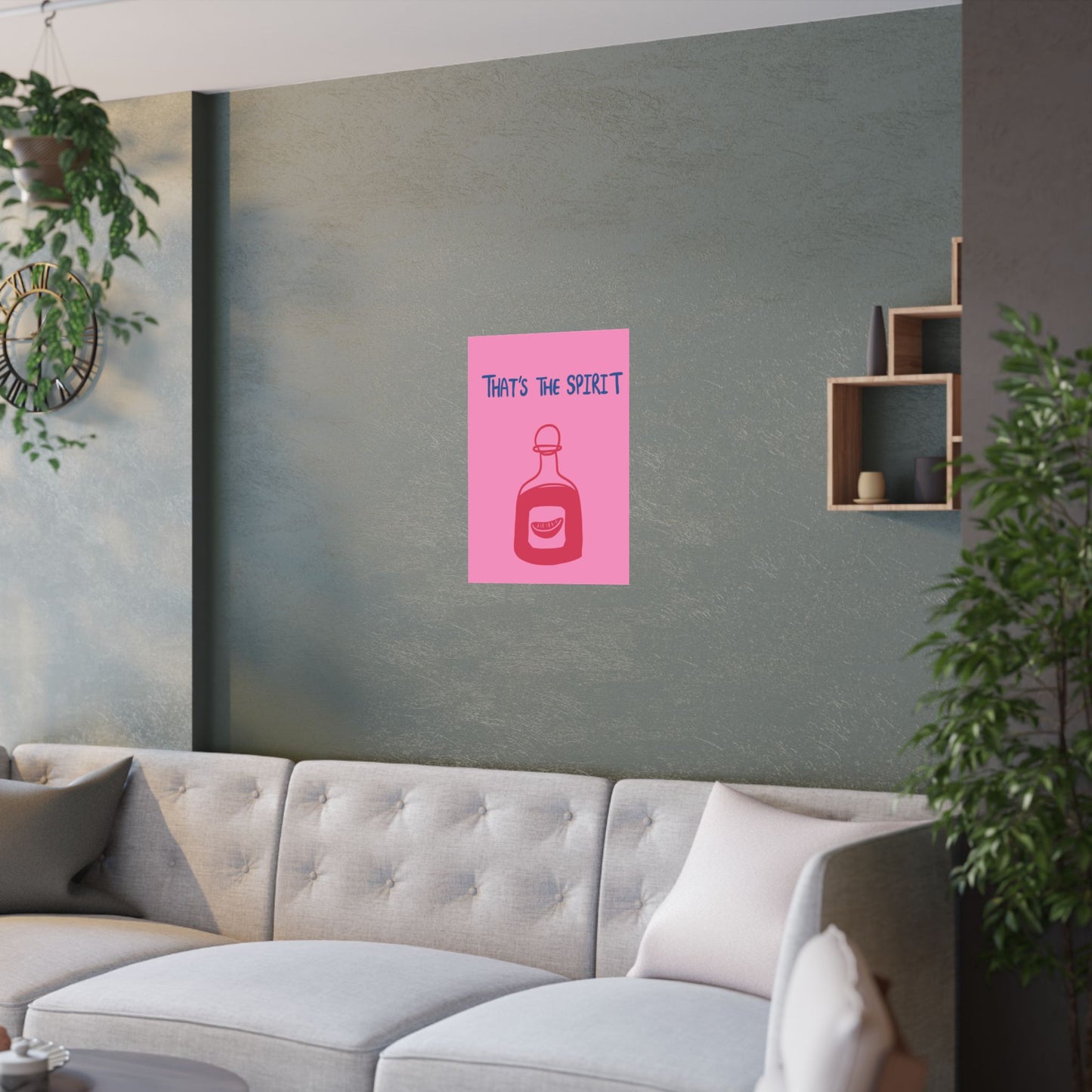 "That's the Spirit" Decorative Wall Art