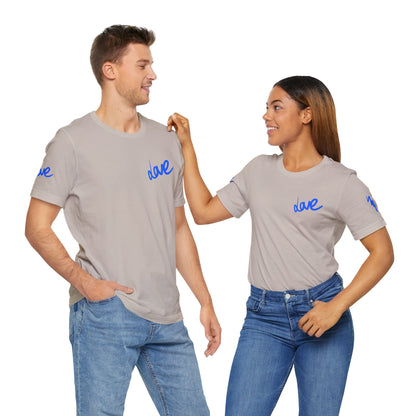 Casual Unisex Tee - Stylish 'dave' Graphic Short Sleeve Shirt