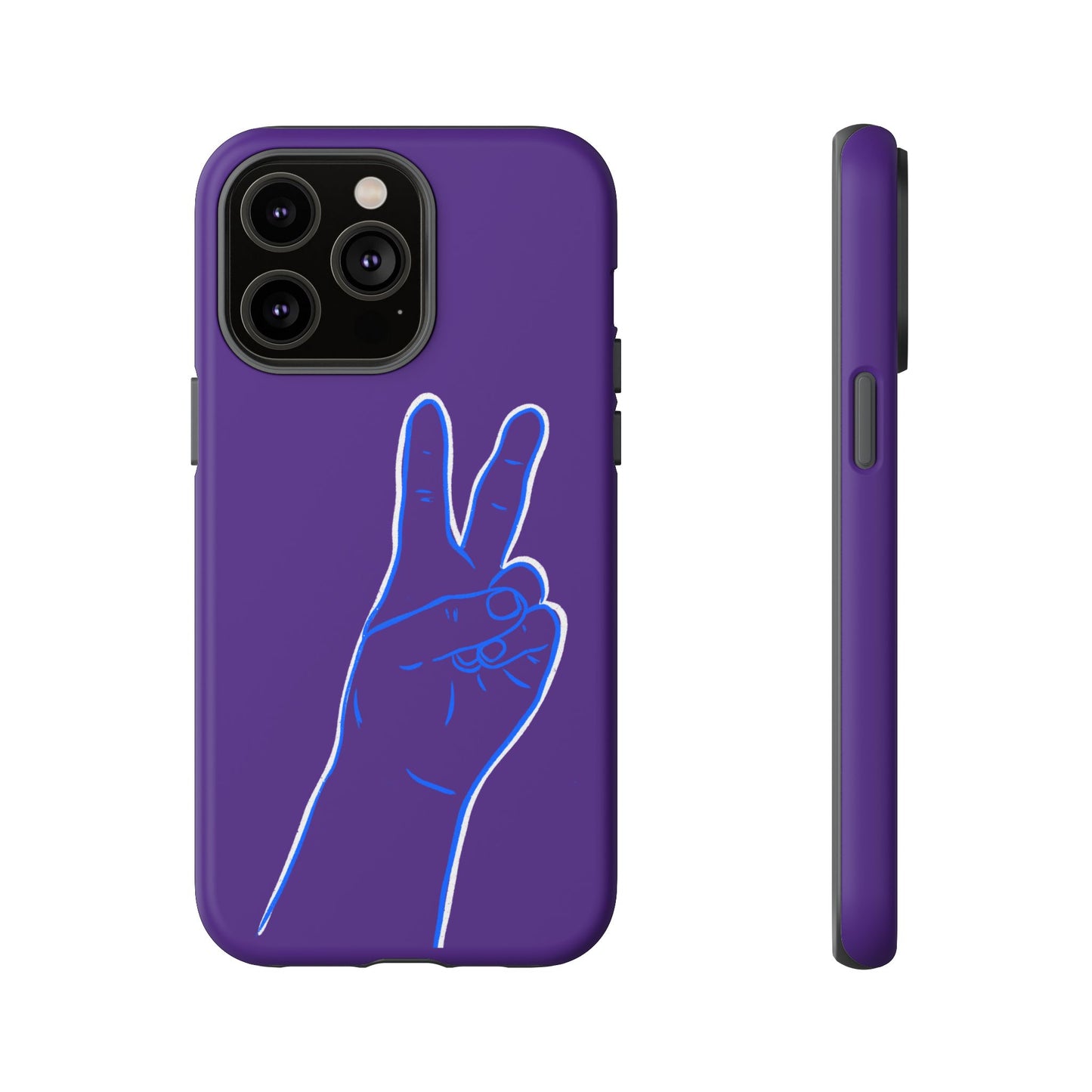Vibrant Peace Gesture Phone Case