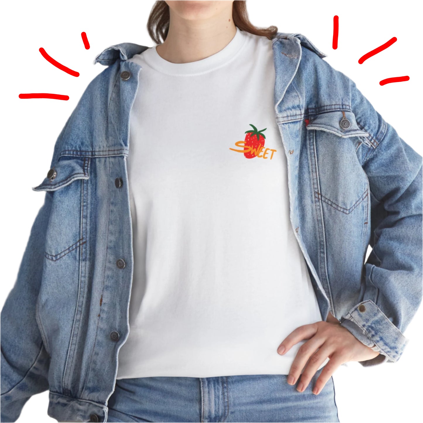Sweet Strawberry Unisex  Tee