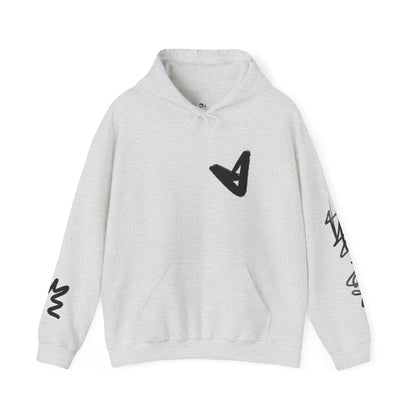 Black hart hoddie