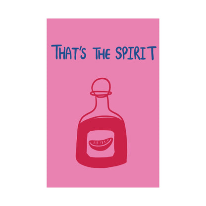 "That's the Spirit" Decorative Wall Art