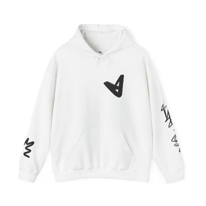 Black hart hoddie