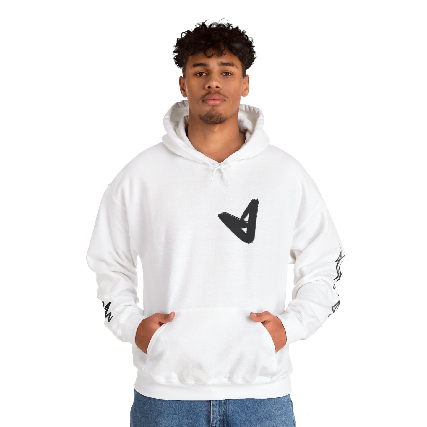 Black hart hoddie