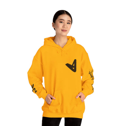 Black hart hoddie
