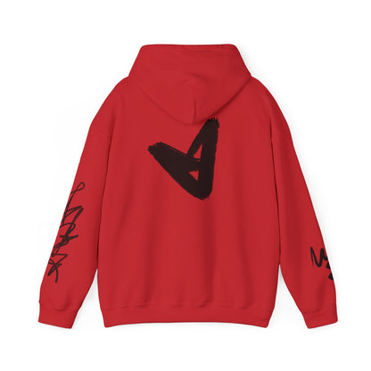 Black hart hoddie
