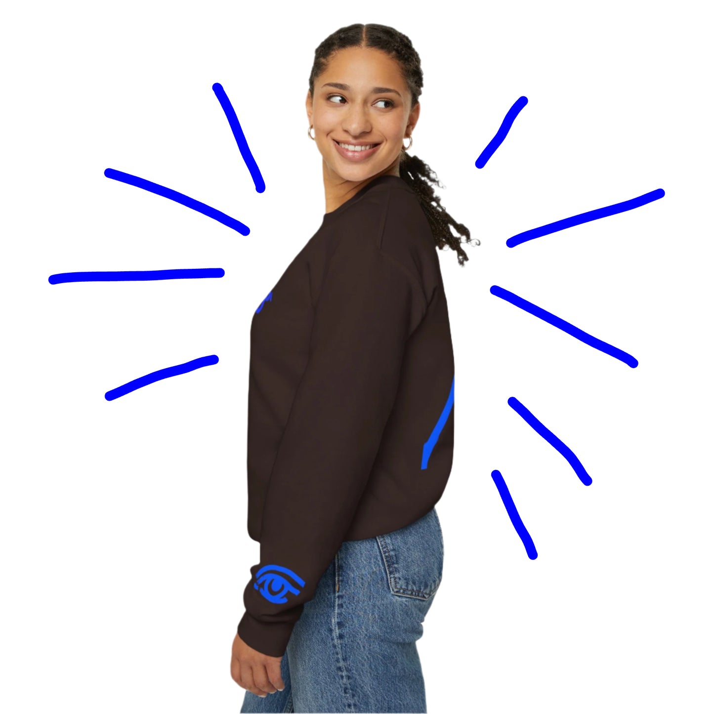 Keep an Eye on You Crewneck Sweatshirt