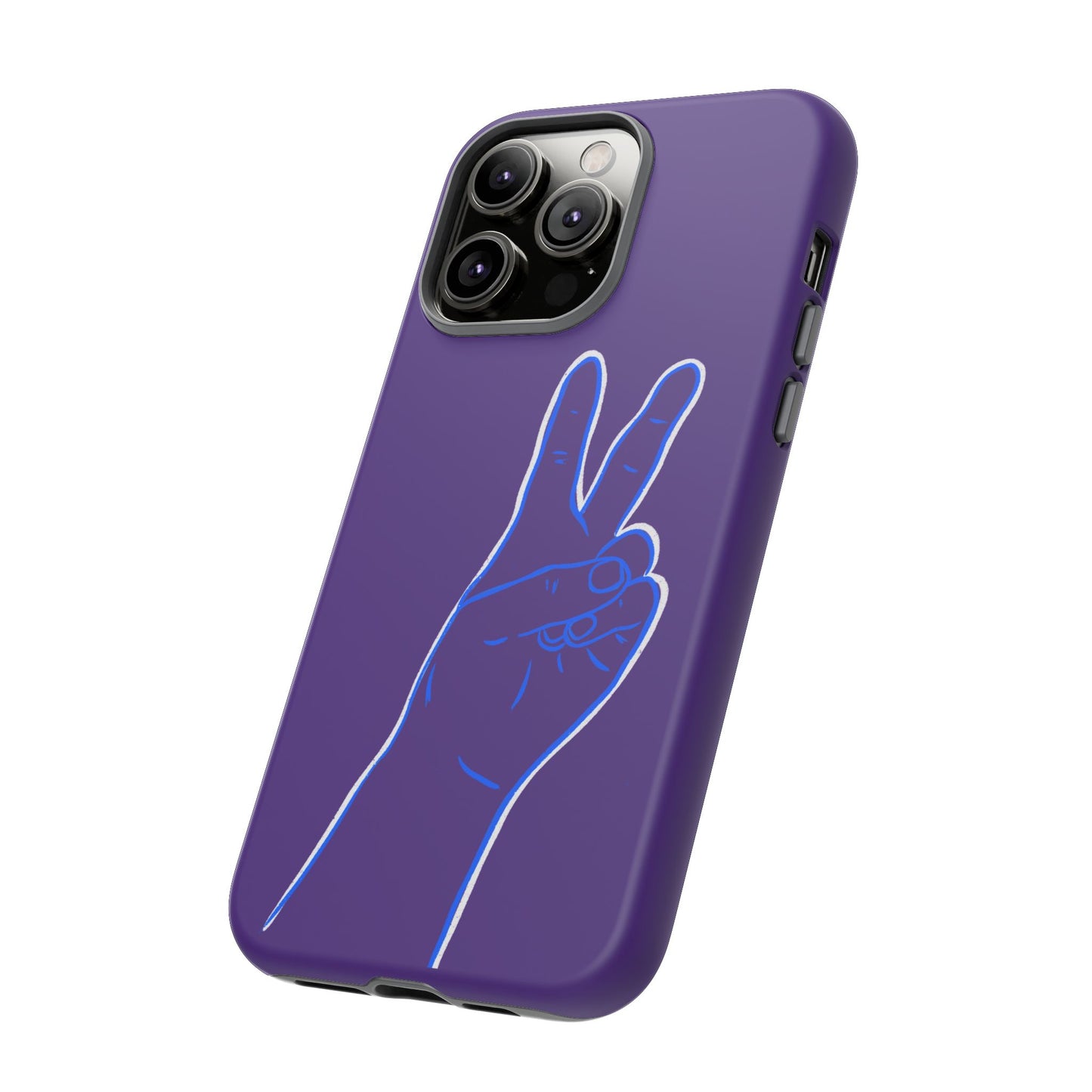 Vibrant Peace Gesture Phone Case