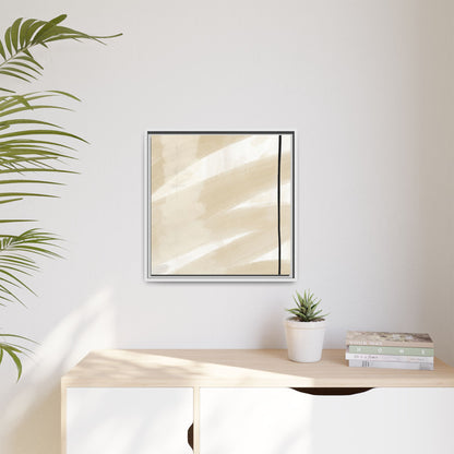 Modern Abstract Framed Canvas Art - Multi-color Wall Decor