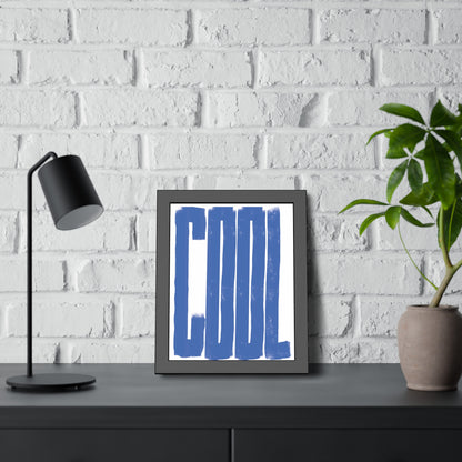 Cool Framed Paper Poster