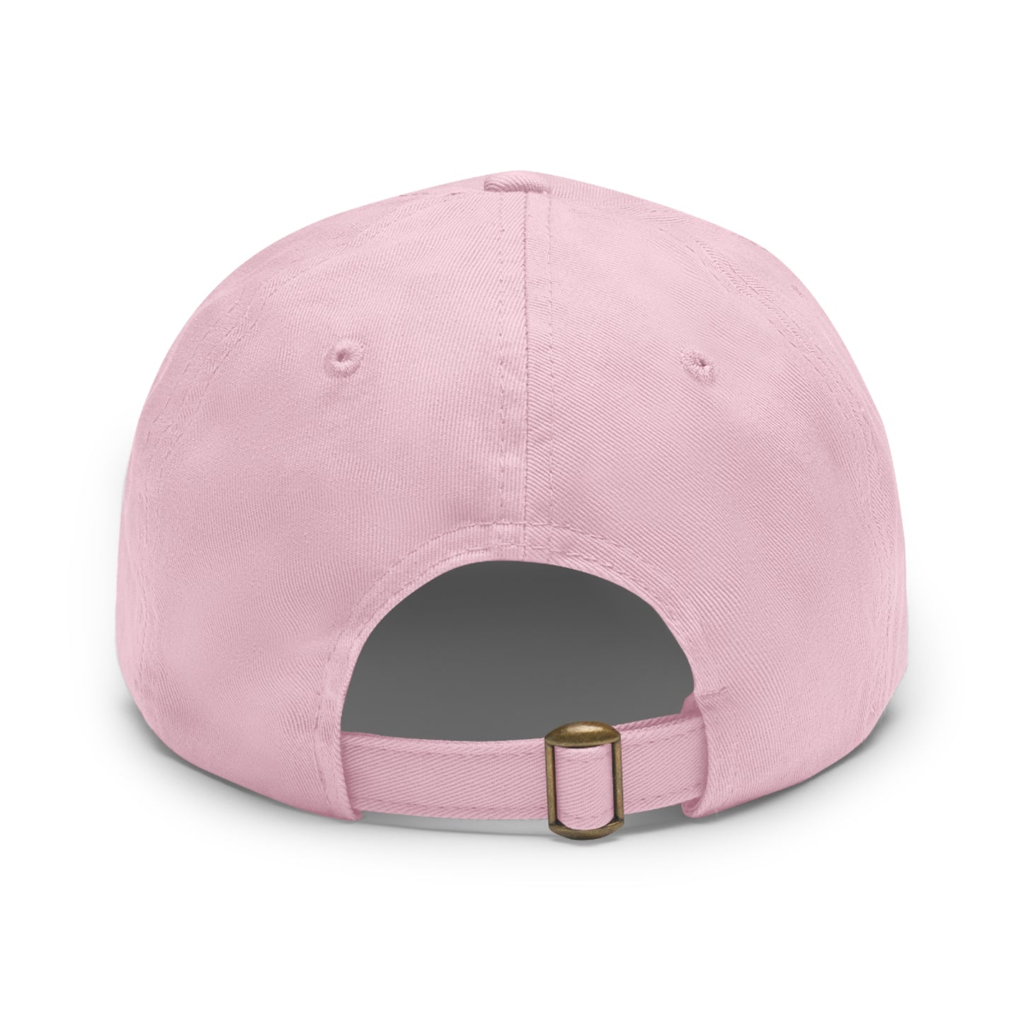 Funny Dad Hat with Leather Patch | 'I'm Too Hot' Style
