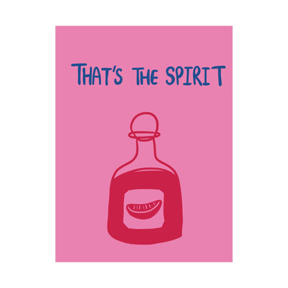 "That's the Spirit" Decorative Wall Art