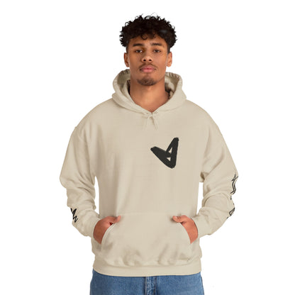 Black hart hoddie