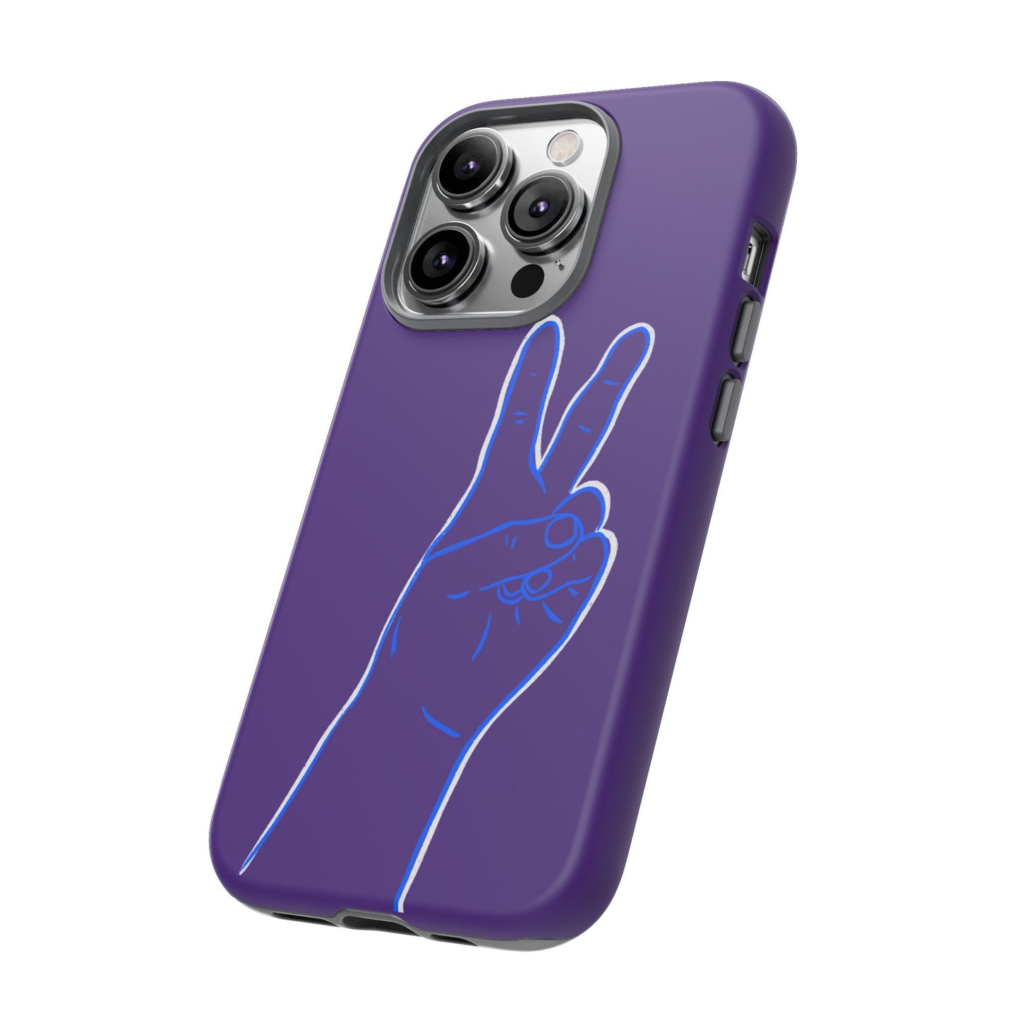 Vibrant Peace Gesture Phone Case