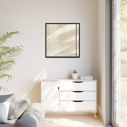 Modern Abstract Framed Canvas Art - Multi-color Wall Decor