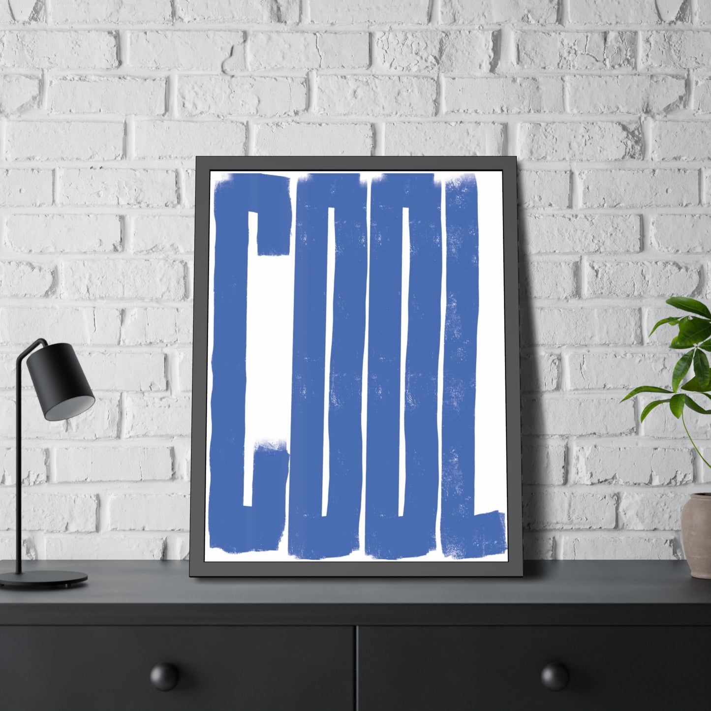 Cool Framed Paper Poster