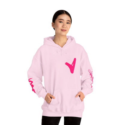 Pink Hart Hoodie