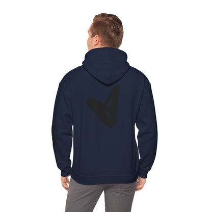Black hart hoddie