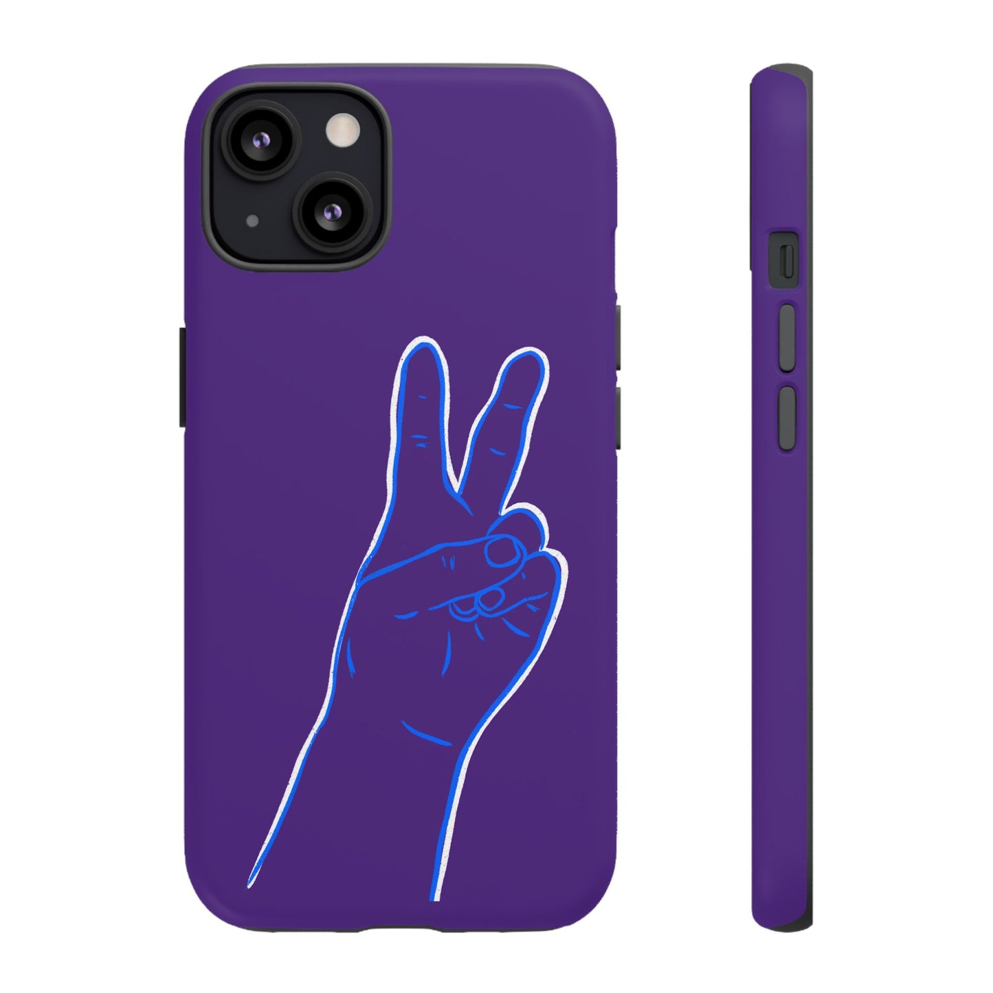 Vibrant Peace Gesture Phone Case