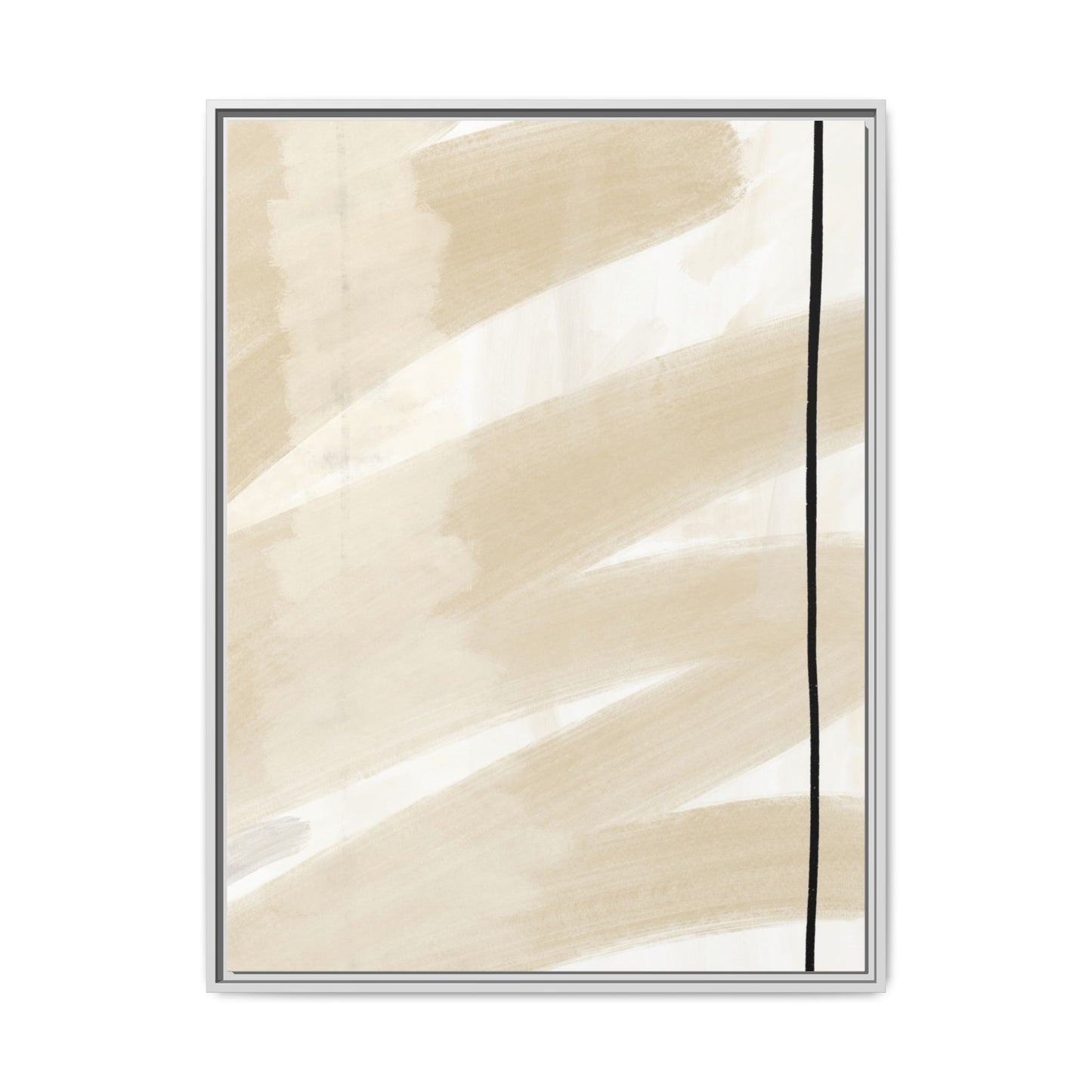 Modern Abstract Framed Canvas Art - Multi-color Wall Decor