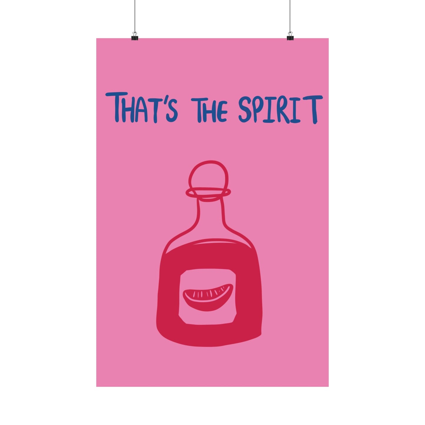 "That's the Spirit" Decorative Wall Art