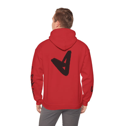 Black hart hoddie