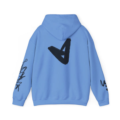 Black hart hoddie